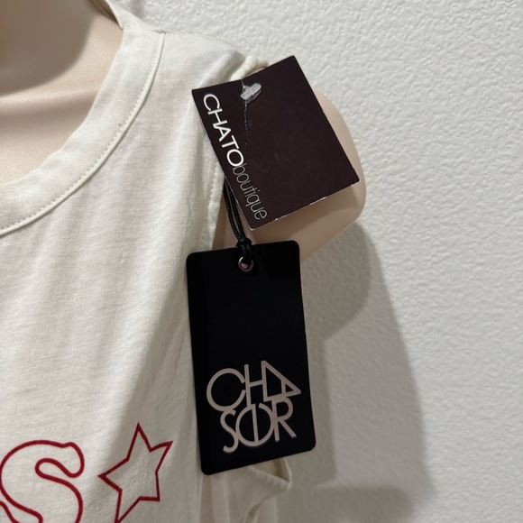 Chaser Tacos Muscle Tank Size M Red White and Blue Stars Taco Tuesday - Picture 6 of 9